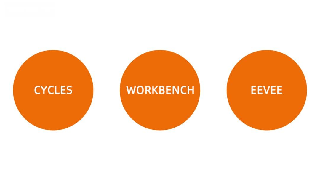 Blender软件三大渲染器Eevee、Cycles、Workbench对比解析