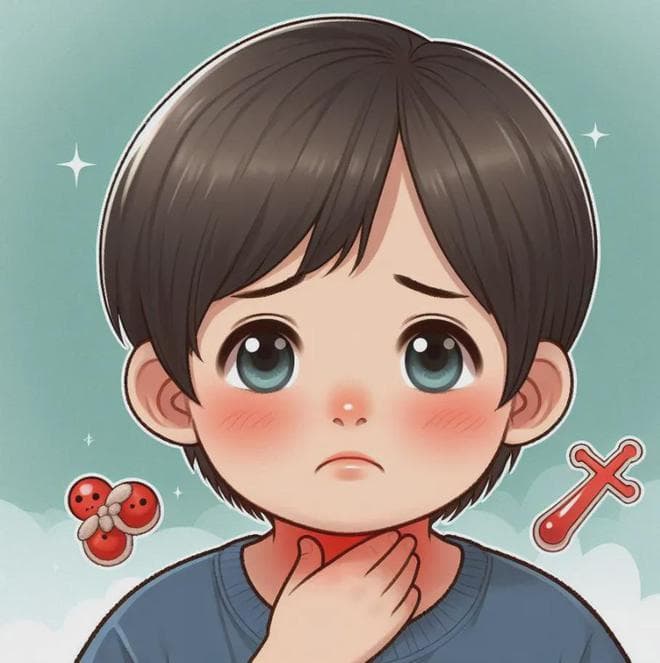 儿童秋季高发病——扁桃体炎！