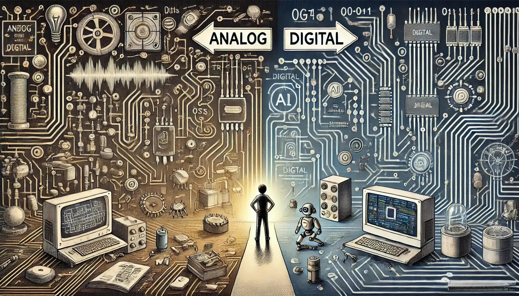 AI来临，模拟电路与数字电路：哪条路才有出路？