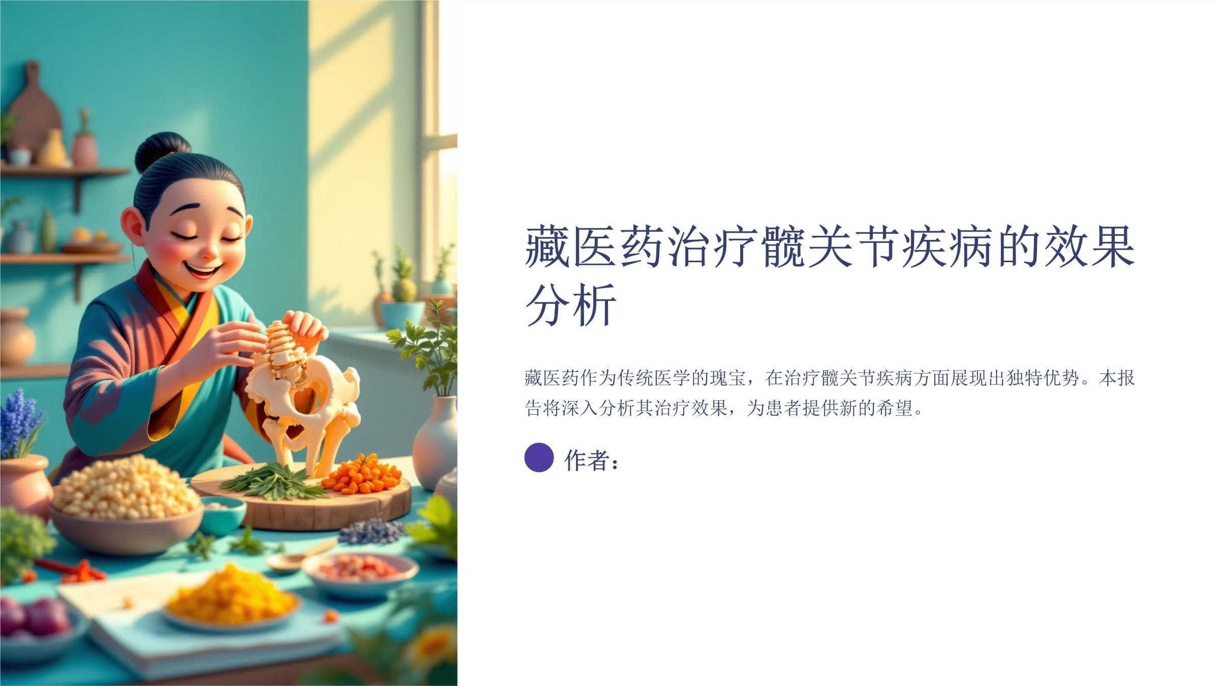 藏医药治疗髋关节疾病的效果分析