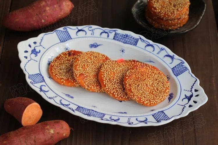 香煎红薯饼