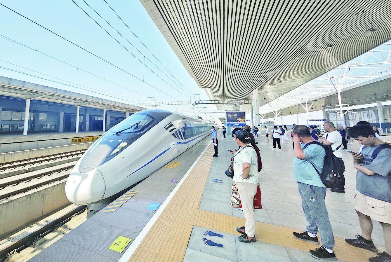 陕西高铁建设提速——“N小时高铁圈”成为热门出游区域
