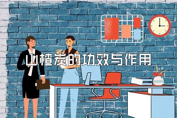 山楂炭的功效与作用