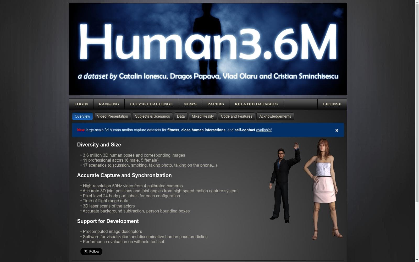 H36M (Human3.6M)数据集：人体运动分析的基石