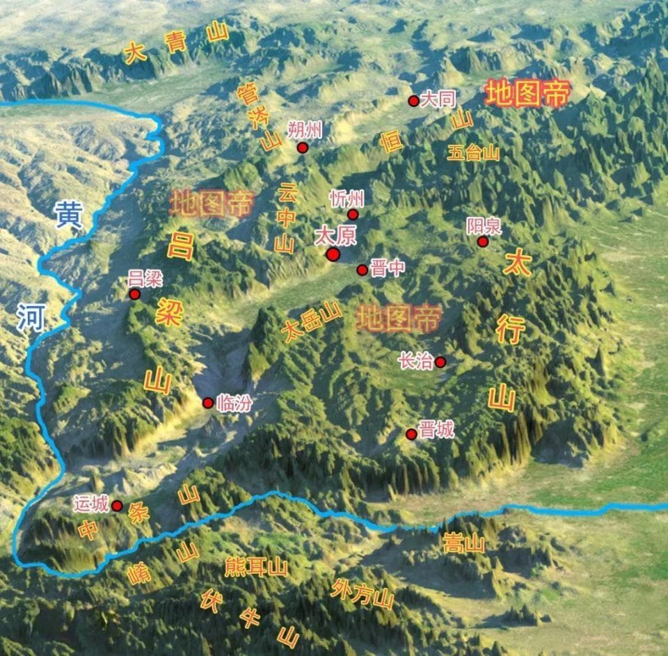 山西省11个城市，省会为何只能放在太原？