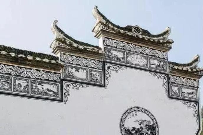 徽派建筑中的马头墙，东方美学的经典象征