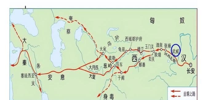 汉武帝的丝绸之路：东西方文化的交流