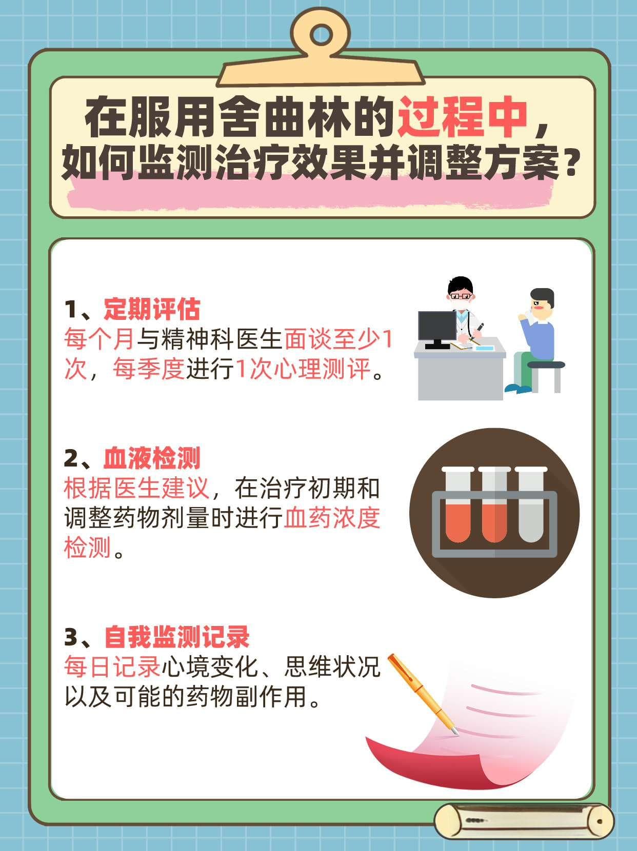 吃完舍曲林脑子就不乱想了吗？