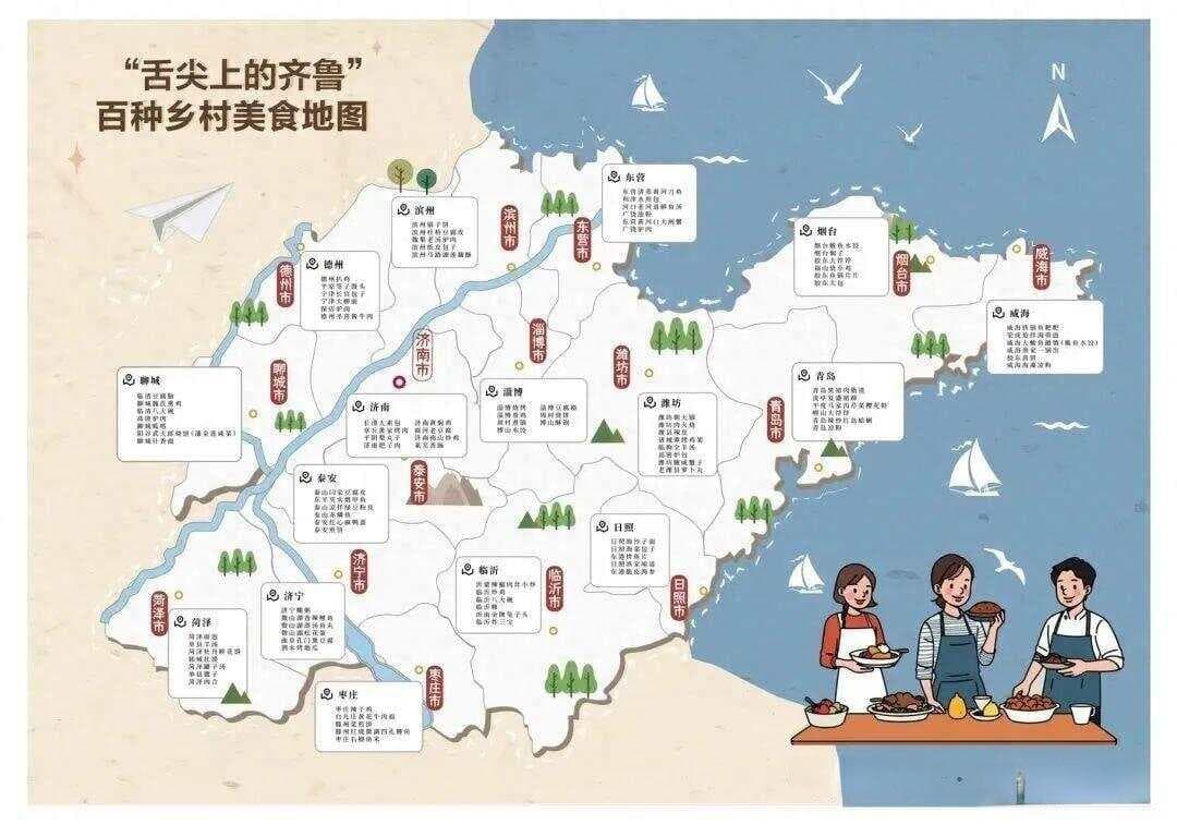 【原】山东最新美食地图发布，德州这6大美食上榜！老德州人最多就吃过5种