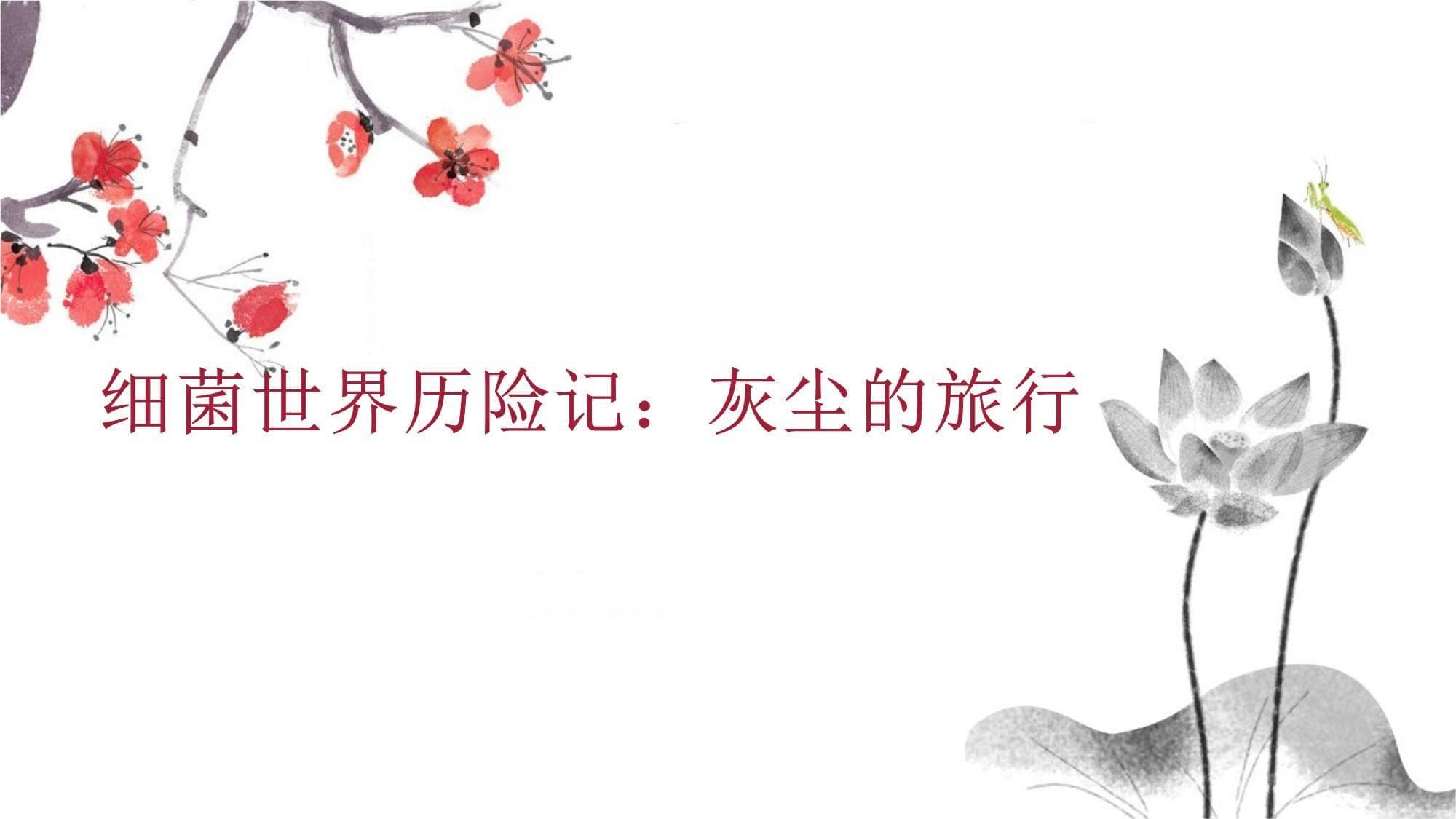 细菌世界历险记：灰尘的旅行