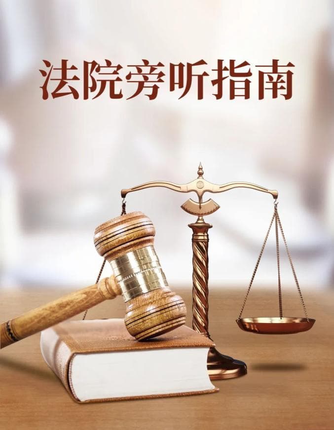 法院旁听指南：公民如何有序参与司法公开活动