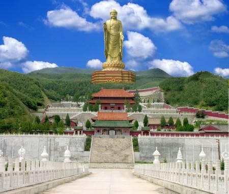 中原大佛景区：世界最高佛像与佛教文化的心灵之旅