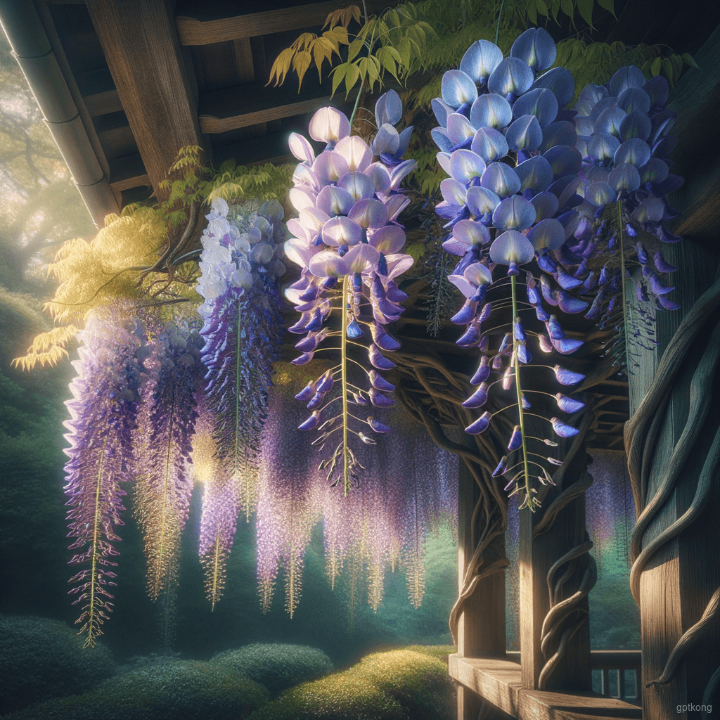 紫藤属（Wisteria）：优雅与坚韧的象征