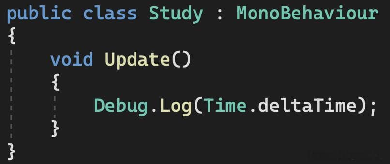 Unity类库--- Time类(24个变量)详细解释