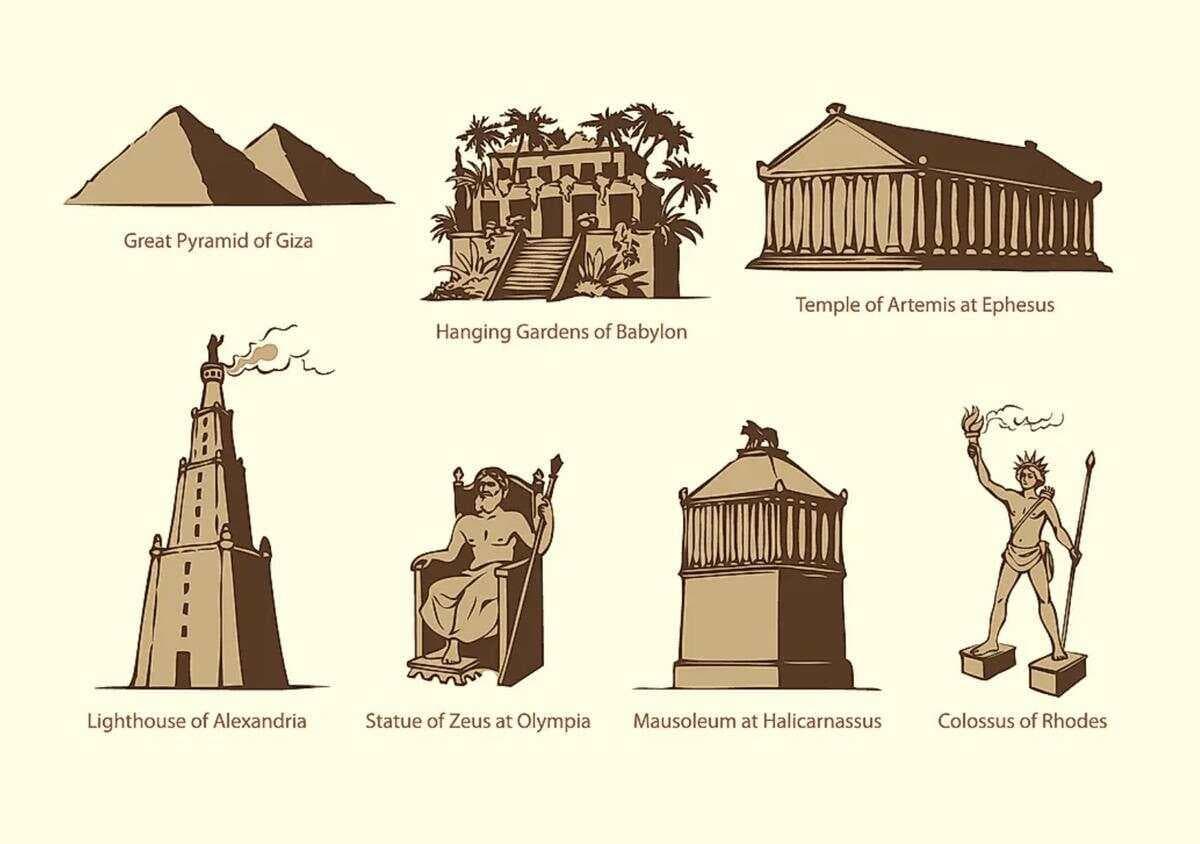 世界七大人造建筑奇迹