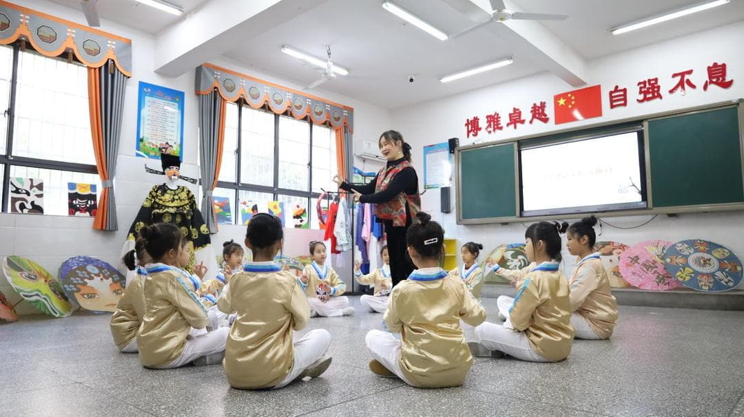 湖南沅江：玉潭学校打造戏曲特色，传统文化教育全覆盖