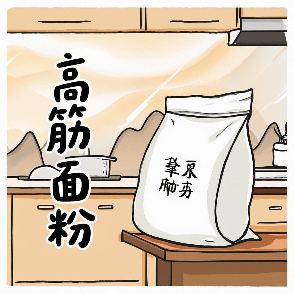 什么是高筋、中筋、低筋面粉？