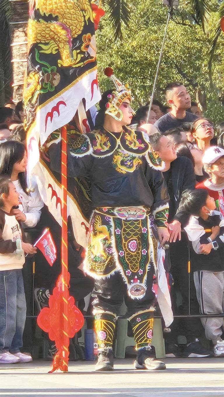 登上春晚舞台后载誉而归 英歌舞正月十五来深串门