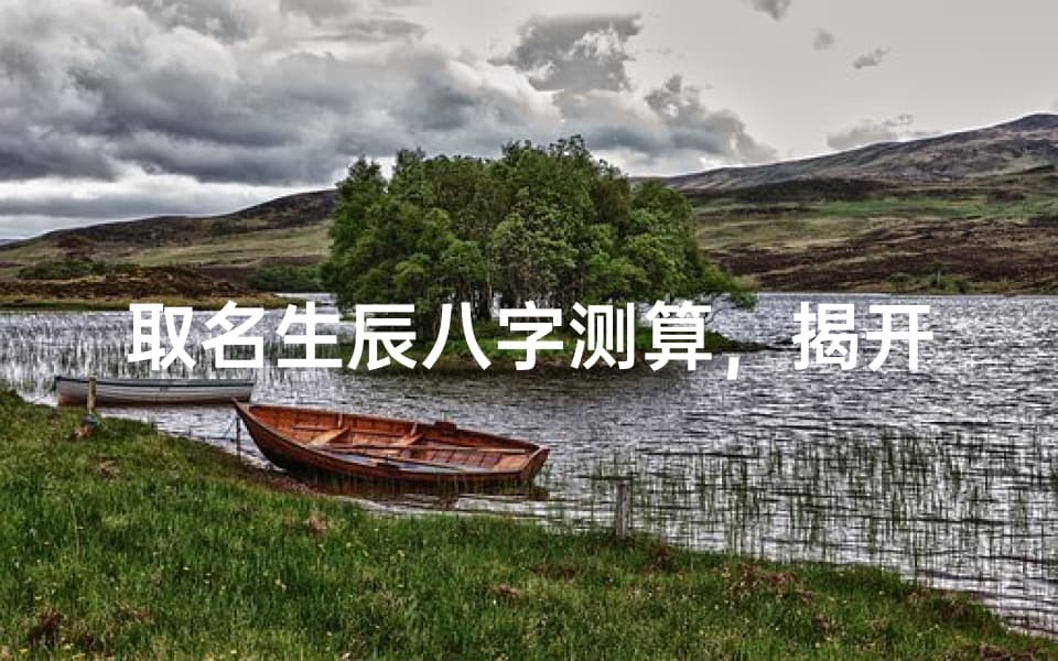 取名生辰八字测算，揭开命运奥秘-专业解析与应用指南