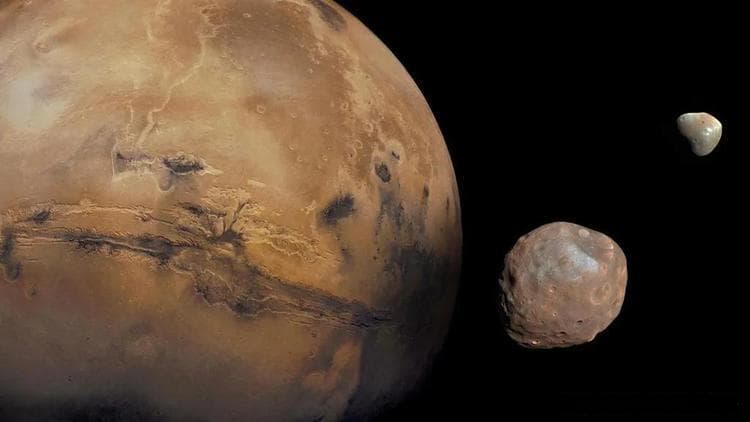 火星神秘的卫星火卫一可能是一颗被困住的、伪装成卫星的彗星
