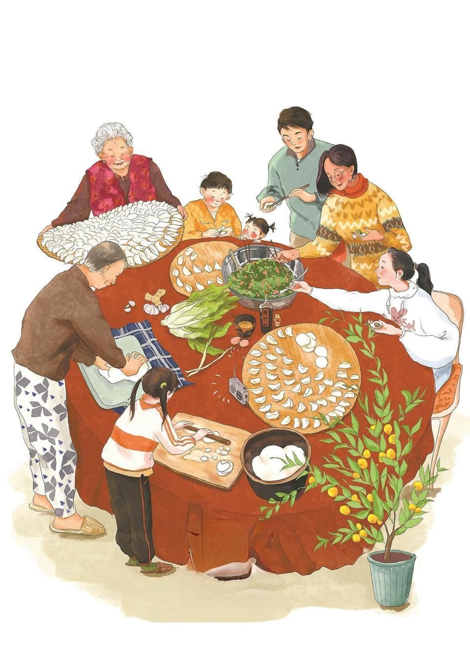 这个春节，带孩子一起重拾亲情的温暖