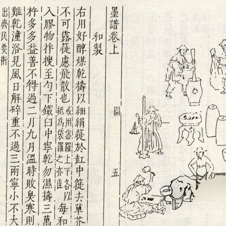 中国墨的起源和发展
