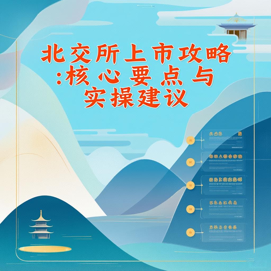 北交所上市攻略：核心要点与实操建议