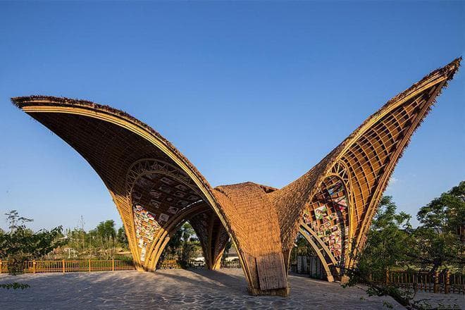 竹建筑：环保、可持续发展的未来之光