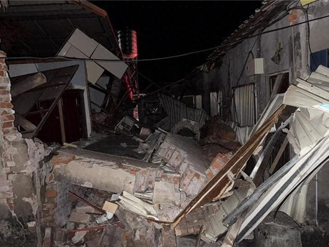 台湾台南市地震已致27人受伤