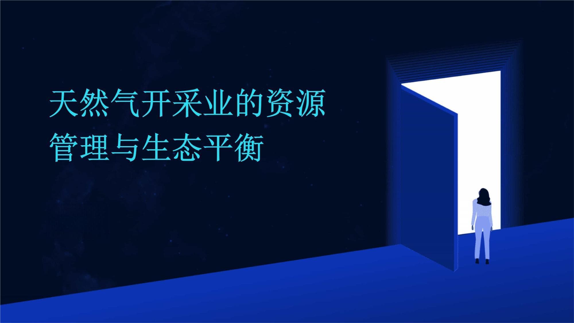 天然气开采业的资源管理与生态平衡