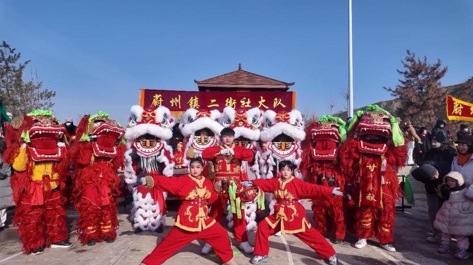 文化中国行｜河北蔚县：社火闹新春 古城年味浓