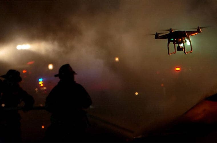 红外夜视技术在无人机中的应用及其影响