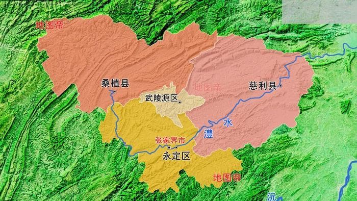 5张高清图，快速了解湖南张家界市