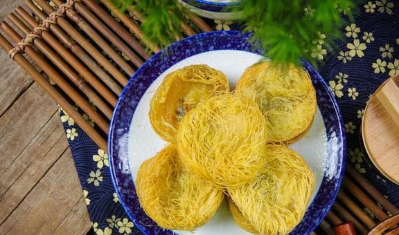 3款盘丝饼的做法，一拉一卷，千丝万缕焦香酥，大人孩子都喜欢