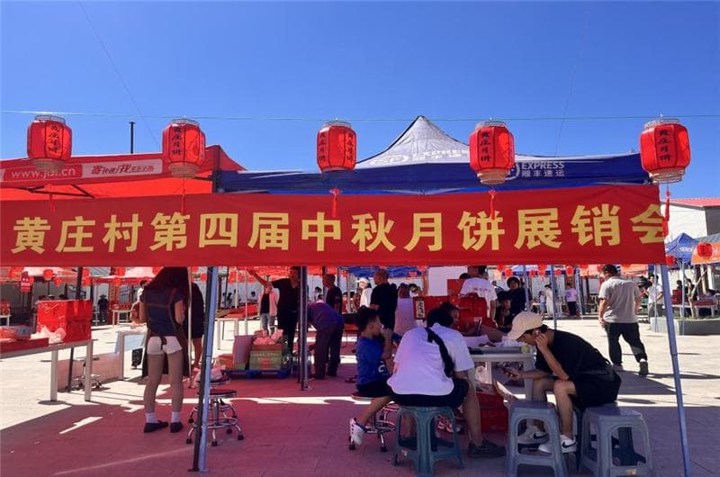 石家庄市藁城区九门回族乡黄庄村：“小”月饼 “大”产业
