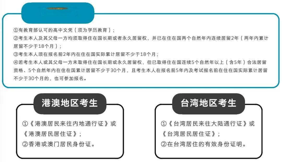 参加华侨生联考要什么条件？2025华侨生联考政策解读