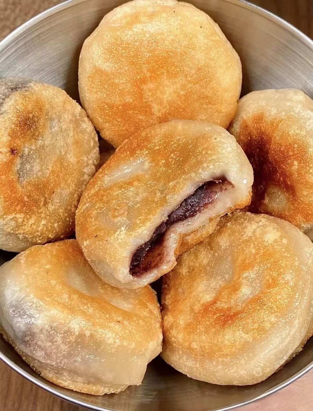 豆沙糯米饼的做法