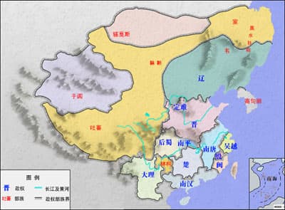 五代十国历史分国别简介
