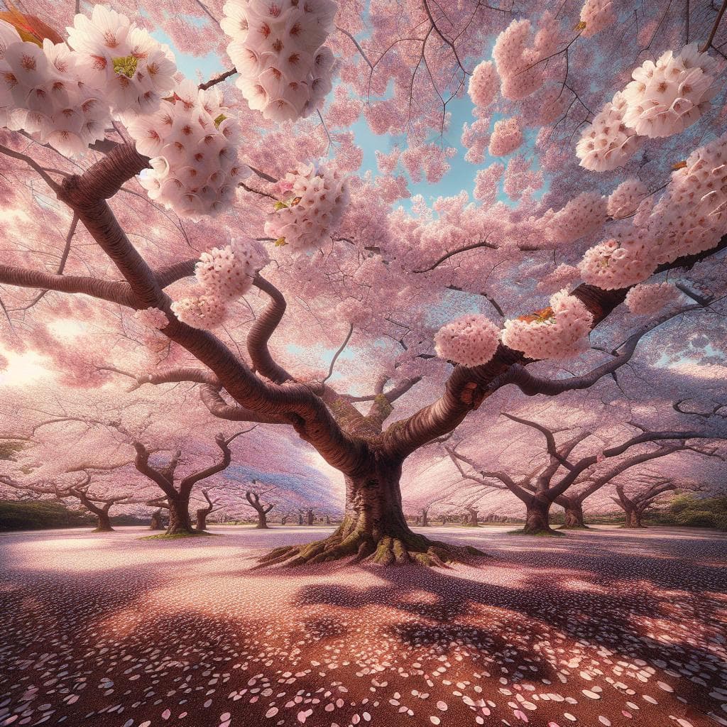 东京樱花：春日的使者