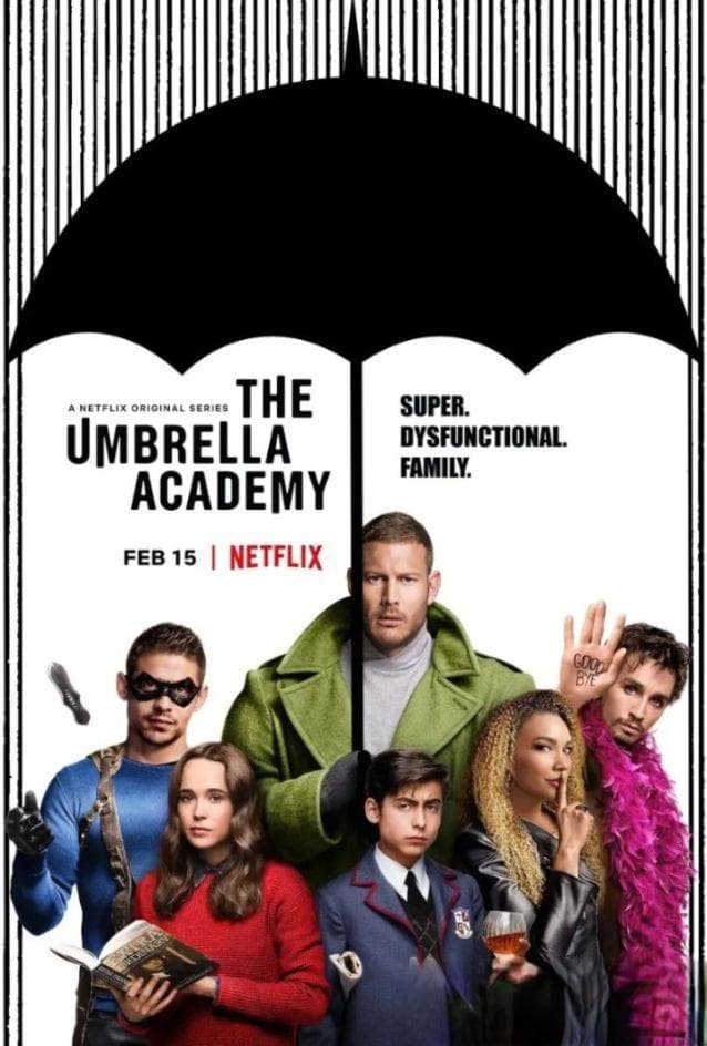 Netflix 漫改之作《伞学院》，强烈推荐！