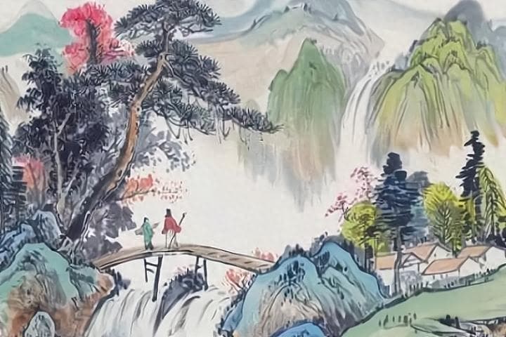王维八个诗歌名句，悟道参禅，寄情山水，享受田园之乐