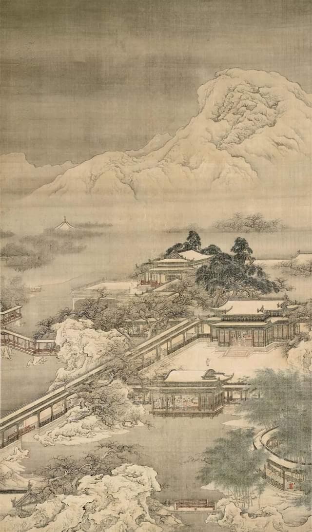 山水画的几种构图方法