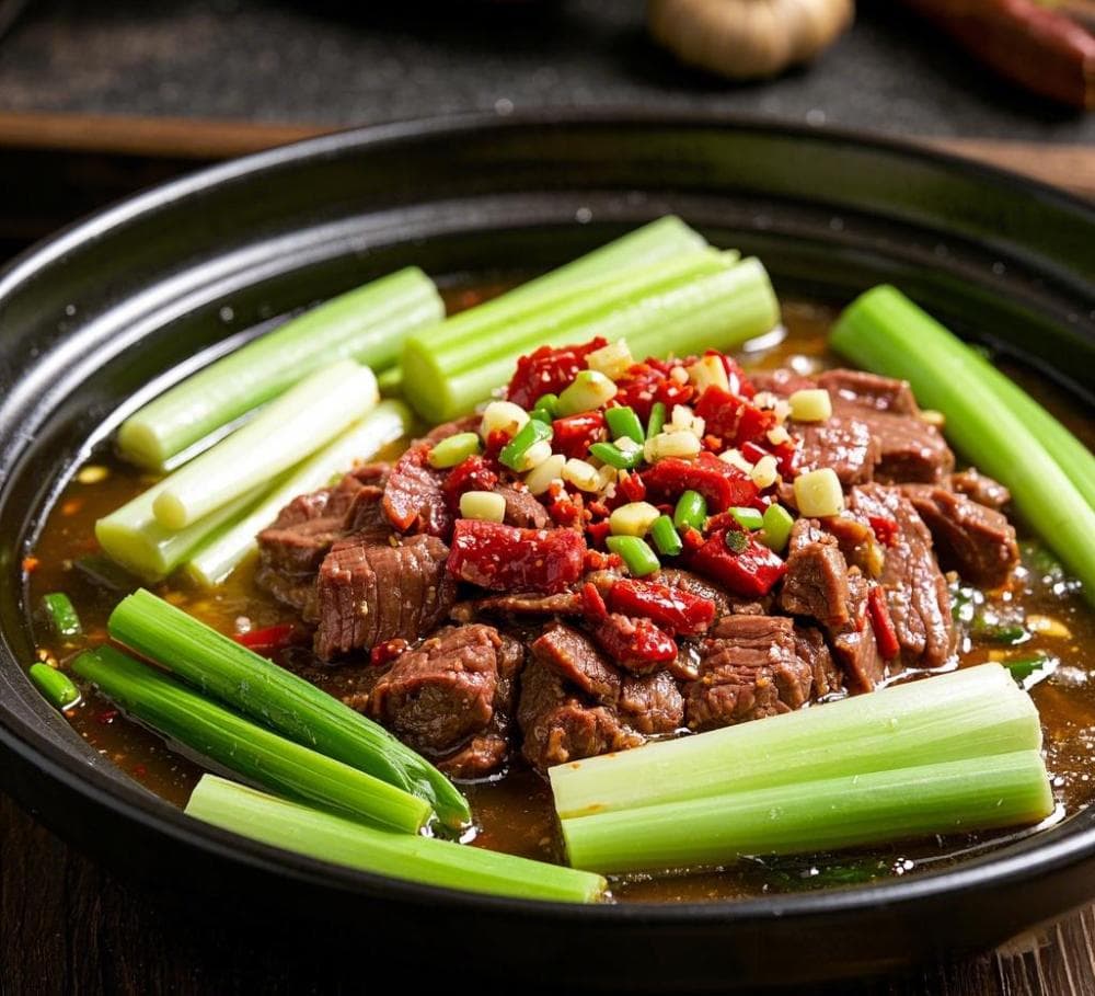 四川名菜水煮牛肉：家庭制作的详细步骤与技巧