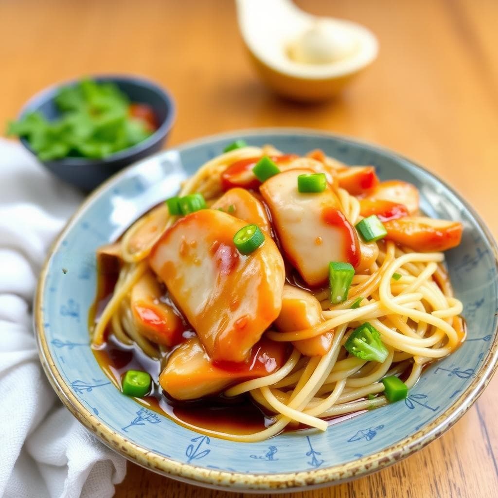麻酱鸡丝凉面的做法与故事