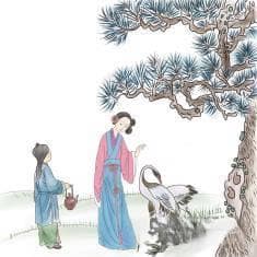 中国国画人物画，历史长河中的笔墨风华与技法探索