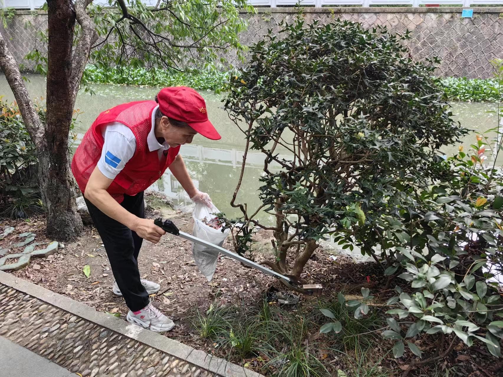 蓝媒小记者秋游西溪湿地，践行垃圾分类