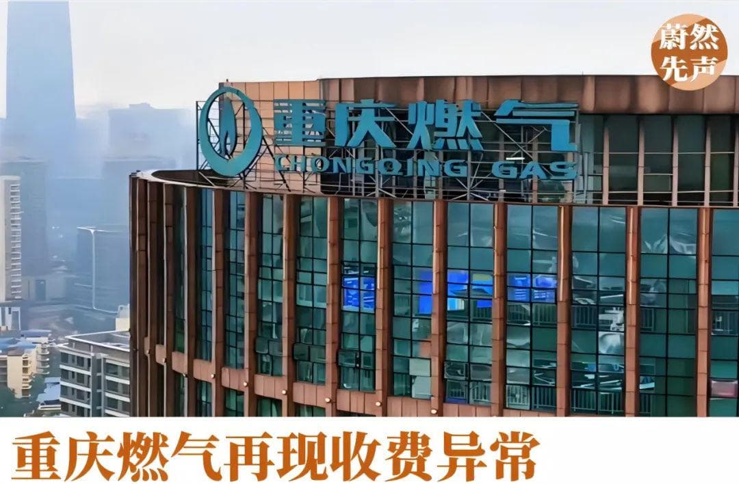 重庆燃气离谱得很