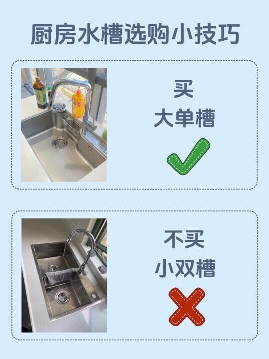 如何选购高性价比且易清洁的厨房水槽：材质、类型、设计全解析
