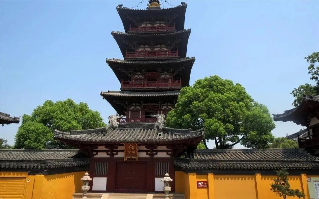 苏州寒山寺：禅宗发祥地，人文胜景区