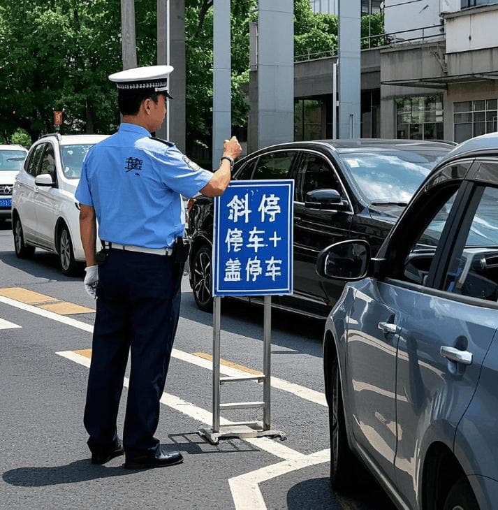 交警严查“斜停车+盖停车”违法，最高扣9分！这些坑千万别踩